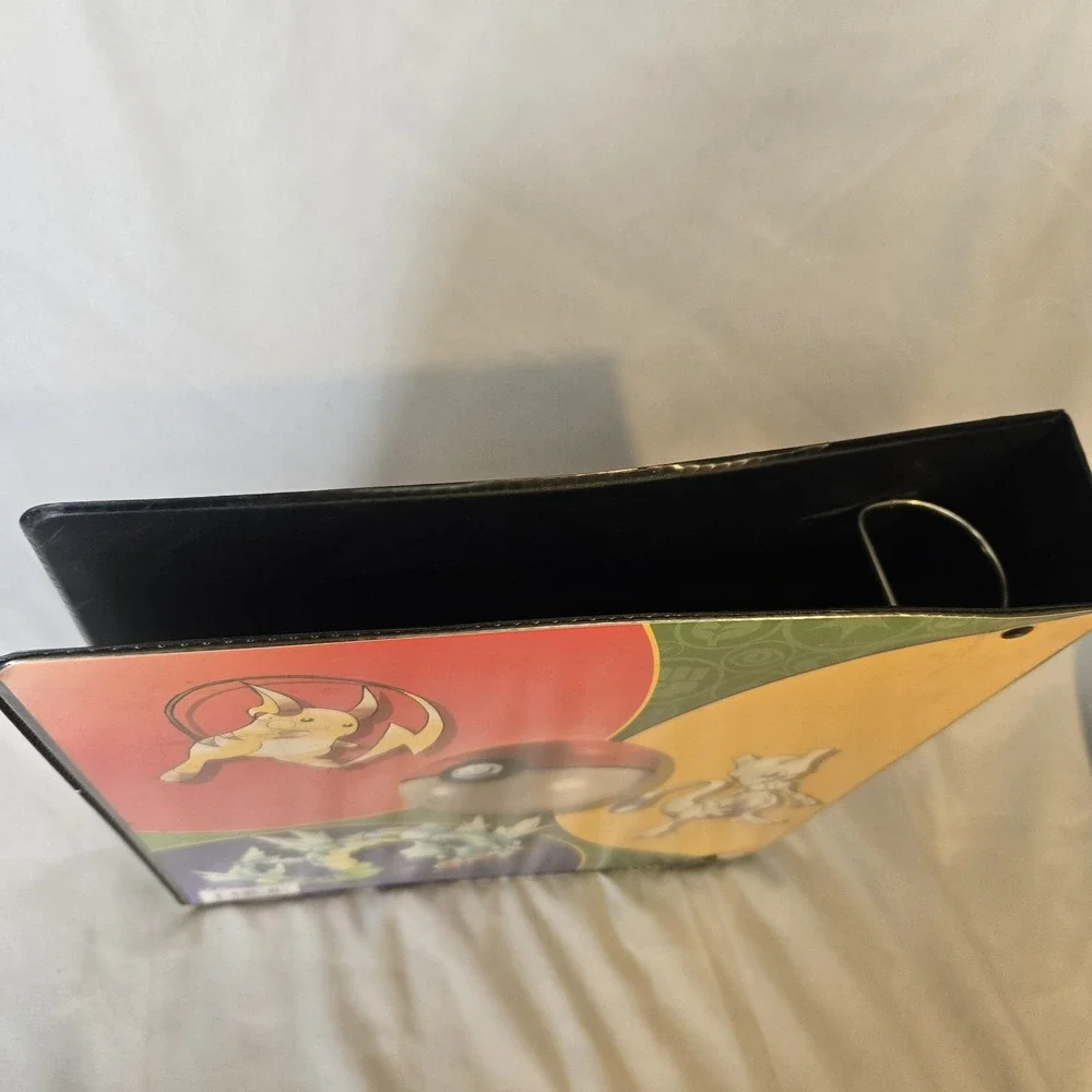 Vintage 1999 Pokemon TCG Wizards of the Coast Ultra PRO 3 Ring Binder Snorlax